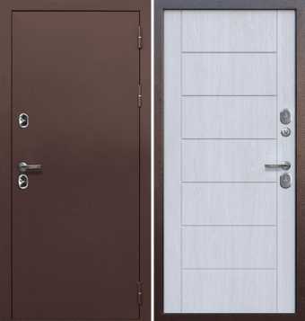 картинка Дверь мет. 11 см ISOTERMA Медный антик Астана милки (860мм) правая/Ф2 от магазина ТНП