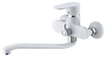 картинка смеситель для ванны CAL2533B45M хром-белый от магазина ТНП