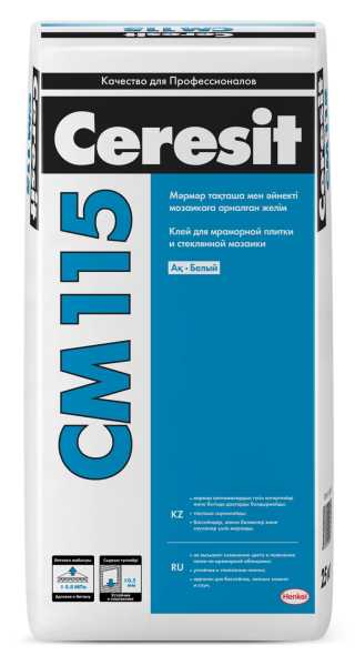 картинка клей CERESIT CM115 T.ADHESIVE 25 KG KZ/RU от магазина ТНП