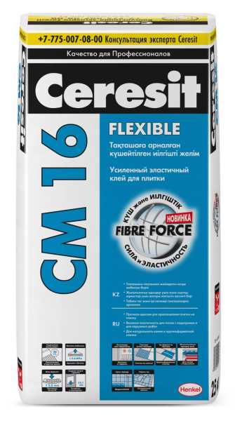 картинка CERESIT CM16 T.ADHESIVE 25 KG KZ/RU от магазина ТНП