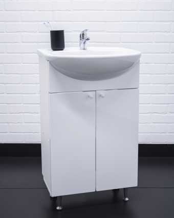 картинка Тумба под умывальник "Элегия 50 Лидер" без ящика Домино DLr0011T от магазина ТНП