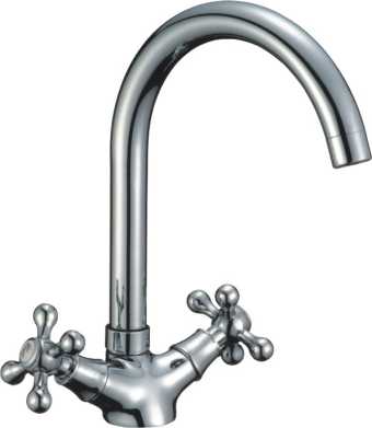 картинка смеситель для кухни CAL8023C хром от магазина ТНП