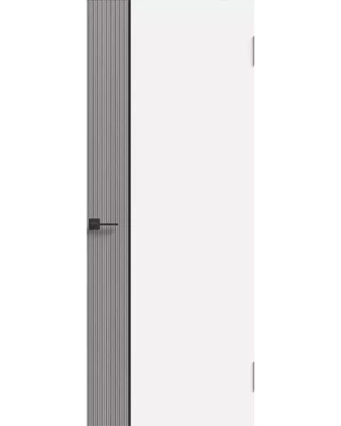 картинка Дверное полотно глухое Спутник ПВХ Софт тач(серый)/ПЭТ Айс, 700мм от магазина ТНП