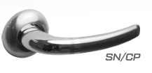 картинка Ручка дверная AM428/F3 SN/CP Strong (1к-20шт) от магазина ТНП