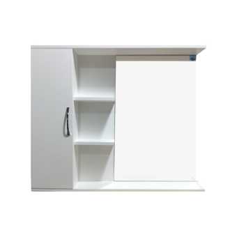 картинка Шкаф-зеркало Standart 80 Белый от магазина ТНП