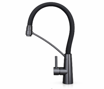 картинка 034 Graphite-Black Смеситель для кухни от магазина ТНП