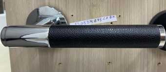 картинка Ручка дверная ZM675/5205 CP/BK Strong от магазина ТНП