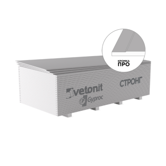 картинка Гипсокартон Gyproc Cтронг 2500*1200*15 от магазина ТНП