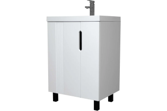 картинка Тумба под умывальник "UNIT 60" Марта без ящика Айсберг DA3501T от магазина ТНП