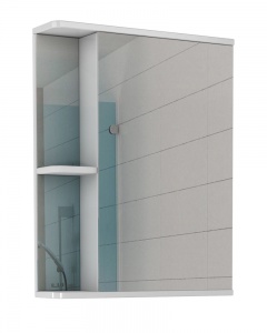 картинка Шкаф-зеркало Норма 1-60 правый АЙСБЕРГ  DA1606HZ от магазина ТНП