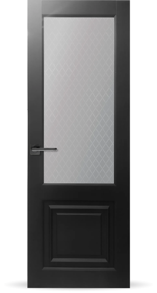 картинка Полотно дверное ПДО-20-8-11/1 [ Barhat Black] от магазина ТНП