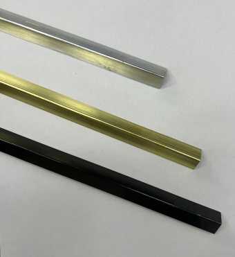 картинка Молдинг внутренний угловой круглый  GOLD GLOSSY 2950 мм Глянцевый  от магазина ТНП