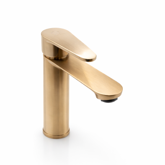 картинка AD23 Gold-Satin Смеситель для раковины от магазина ТНП