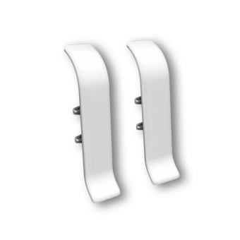 картинка Соединитель для плинтуса 70мм "Деконика", 002 Светло-серый от магазина ТНП