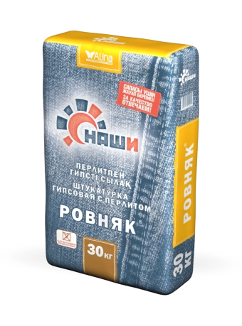 картинка Штукатурка НАШИ "РОВНЯК", 30 кг (гипсовая) от магазина ТНП