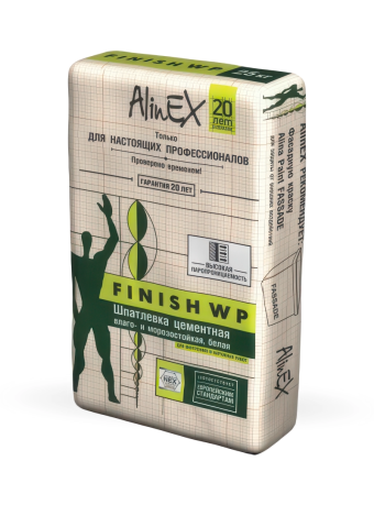 картинка Шпатлевка AlinEX FINISH AR, 1 кг (полимерная, всесезонная) от магазина ТНП