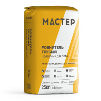 картинка Грубый ровнитель для пола Сибирский Мастер 25кг (56) от магазина ТНП