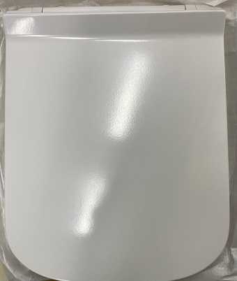 картинка Glossy White Seat Cover/ Глянцевый белое сиденье KZ814 от магазина ТНП