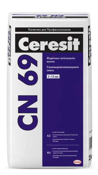 картинка CERESIT CN69 САМОВЫРАВ-Я СМЕСЬ 25 KG KZ/ от магазина ТНП