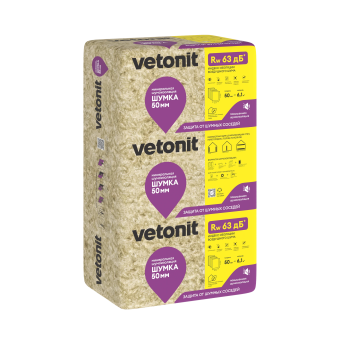 картинка Vetonit Shumka-50x610x1000/Y (10шт/6.1м2/0.305м3) от магазина ТНП