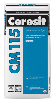 картинка клей CERESIT CM115 T.ADHESIVE 25 KG KZ/RU от магазина ТНП