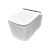картинка Glossy White Wall-Hung Toilet/ Глянцевый белый подвесной унитаз KZ832B-B 520*345*355 от магазина ТНП