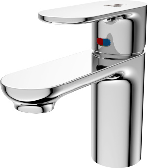 картинка смеситель для умывальника CAL2521A45 хром от магазина ТНП