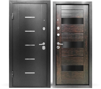 картинка Дверь мет. STRONG 708 Дуб мокко царга 960*2050*70 L от магазина ТНП