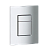 картинка chrome square flsuh button/ Хромированная квадратная кнопка  KZGY001-C  от магазина ТНП