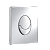 картинка chrome square flsuh button/ Хромированная квадратная кнопка  KZGY002-C  от магазина ТНП