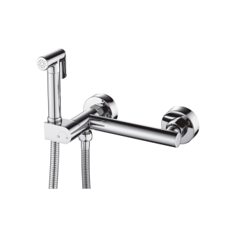 картинка смеситель с гигиеническим душем DA1994541 хром от магазина ТНП