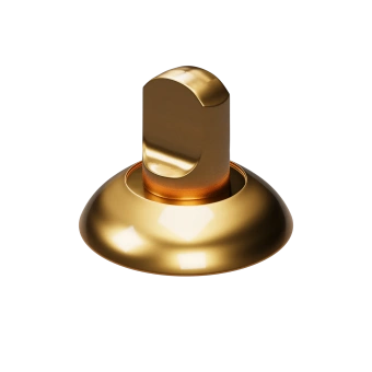 картинка Завертка дверная WC F3 MSB/GP Strong от магазина ТНП