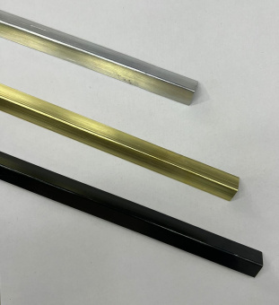 картинка Молдинг внутренний угловой круглый  GOLD GLOSSY 2950 мм Глянцевый  от магазина ТНП