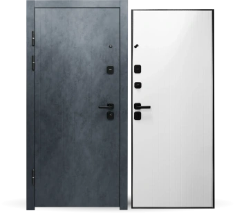 картинка Дверь мет. STRONG 1006 Белый 960*2050*90 R от магазина ТНП