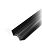 картинка Молдинг внутренний угловой круглый  BLACK MATTE 2950 мм Матовый (1уп-100шт) от магазина ТНП