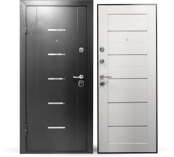 картинка Дверь мет. STRONG 707 Ясень латте царга 960*2050*70 L от магазина ТНП