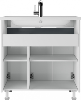 картинка Тумба под умывальник "Absolute 80" Vector без ящика Домино DV6604T от магазина ТНП
