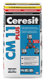 картинка клей CERESIT CM11 T.ADHESIVE 25 KG KZ/RU от магазина ТНП