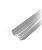 картинка Молдинг внутренний угловой круглый  SILVER GLOSSY 2950 мм Глянцевый (1уп-100шт) от магазина ТНП