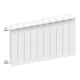 картинка Би-металлический радиатор партия BM 500/80 SH-B-500A6<10pcs> (зеленый) от магазина ТНП