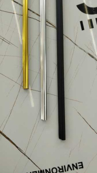 картинка Молдинг наружний угловой полукруглый GOLD GLOSSY 2980 мм Глянцевый  от магазина ТНП