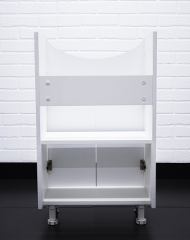 картинка Тумба под умывальник "Уют 50 Волна" без ящика АЙСБЕРГ DA1012T, код ТН ВЭД 9403609009 от магазина ТНП