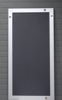 картинка Зеркало МДФ профиль 1200*600 Алюминий Домино DM9001Z от магазина ТНП