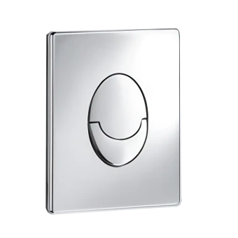 картинка chrome square flsuh button/ Хромированная квадратная кнопка  KZGY002-C от магазина ТНП