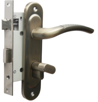 картинка Ручка на планке с замком LS-59 MAB Strong от магазина ТНП