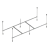 картинка Каркас для ванны усиленный (на 6 опорах) 180 APPOLO СТБ 1227-2000 от магазина ТНП