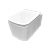 картинка Glossy White Wall-Hung Toilet/ Глянцевый белый подвесной унитаз KZ832B 520*345*355 от магазина ТНП