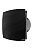 картинка WAVE 100 Black classic, Вентилятор накладной WAVE D100 Black classic от магазина ТНП