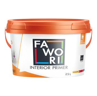 картинка FAWORI INTERIOR PRIMER грунтовка интерьерная 5 л. (Интерьерная, универсальная, для стен, под покраск от магазина ТНП